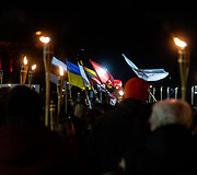 &bdquo;Pro Patria&ldquo; eitynės su fakelais