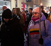 &bdquo;Pro Patria&ldquo; eitynės su fakelais