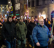 &bdquo;Pro Patria&ldquo; eitynės su fakelais
