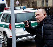 Neįvykęs protestas prie Vokietijos ambasados