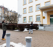 Neįvykęs protestas prie Vokietijos ambasados
