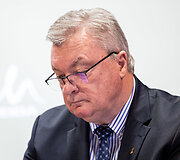 Lietuvos tautinio olimpinio komiteto (LTOK) asamblėja. Valentinas Paketūras