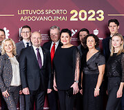 Lietuvos sporto apdovanojimų 2023 svečiai
