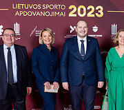Lietuvos sporto apdovanojimų 2023 svečiai