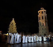 Piemenėlių mi&scaron;ios Vilniaus arkikatedroje