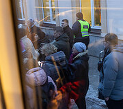 Traukinys i&scaron; Vilniaus į Rygą