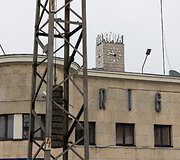 Traukinys i&scaron; Vilniaus į Rygą