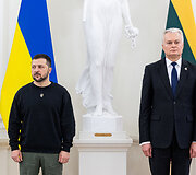 Lietuvos ir Ukrainos Prezidentų bendro parei&scaron;kimo pasira&scaron;ymas