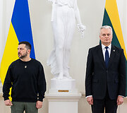 Lietuvos ir Ukrainos Prezidentų bendro parei&scaron;kimo pasira&scaron;ymas
