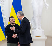 Lietuvos ir Ukrainos Prezidentų bendro parei&scaron;kimo pasira&scaron;ymas