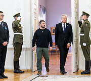 Lietuvos ir Ukrainos Prezidentų bendro parei&scaron;kimo pasira&scaron;ymas
