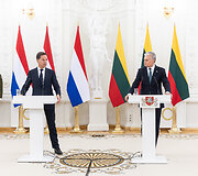Markas Rutte, Gitanas Nausėda