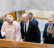 Ingrida &Scaron;imonytė, Denysas &Scaron;myhalis