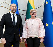 Denysas &Scaron;myhalis, Ingrida &Scaron;imonytė