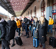 Startuolių traukinys i&scaron;vyko į Rygą