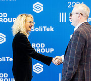 Saulės modulių gamyklos &bdquo;SoliTek&ldquo; atidarymas