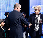 Saulius Skvernelis, Ingrida &Scaron;imonytė