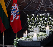 Vilniuje atsisveikinama su Gediminu Kirkilu
