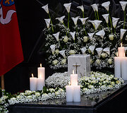 Vilniuje atsisveikinama su Gediminu Kirkilu