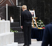 Vilniuje atsisveikinama su Gediminu Kirkilu