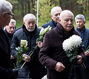 Vilniuje atsisveikinama su Gediminu Kirkilu