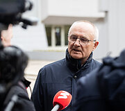 Vilniuje atsisveikinama su Gediminu Kirkilu