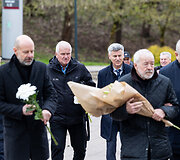 Vilniuje atsisveikinama su Gediminu Kirkilu