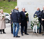 Vilniuje atsisveikinama su Gediminu Kirkilu