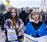 Ukrainos palaikymo mitingas