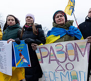 Ukrainos palaikymo mitingas