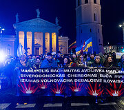 Ukrainos palaikymo eisena