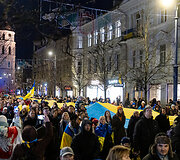 Ukrainos palaikymo eisena