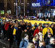 Ukrainos palaikymo eisena