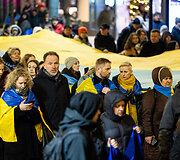 Ukrainos palaikymo eisena