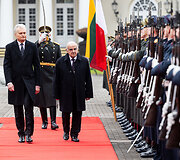 Gitanas Nausėda, George Vella