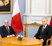 George Vella, Gitanas Nausėda