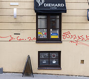 Grafiti prie&scaron;iniai Užupyje