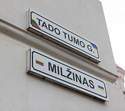 Visuomenininkai pakeitė Rusų gatvės pavadinimą į Tado Tumo 