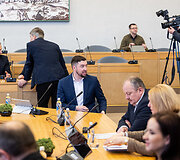 Premjerė susitiko su partijų ir verslo atstovais dėl gynybos mokesčio
