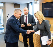 Dainius Gaižauskas, Saulius Skvernelis, Rita Tama&scaron;unienė
