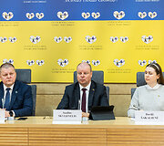 Dainius Gaižauskas, Saulius Skvernelis, Dovilė &Scaron;akalienė