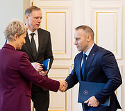 Nida Grunskienė, Linas Pernavas