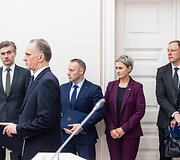 Specialiųjų tyrimų tarnybos direktoriaus Lino Pernavo ir generalinės prokurorės Nidos Grunskienės komentarai po susitikimo su Prezidentu