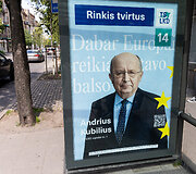 Europos parlamento rinkimų plakatai