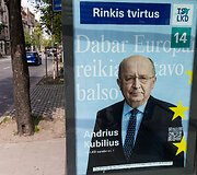 Europos parlamento rinkimų plakatai