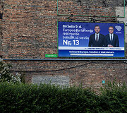 Europos parlamento rinkimų plakatai