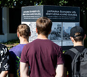 Dėl Rusijos agresijos Ukrainoje žuvusių vaikų atminimo renginys
