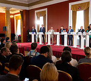 Virginijus Sinkevičius, Valentinas Bukauskas, Algimantas Rusteika, Andrius Kubilius, Petras Gražulis, Vytautas Radžvilas, Ieva Budraitė, Mindaugas Puidokas