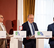 Algimantas Rusteika, Andrius Kubilius, Petras Gražulis
