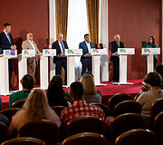 Virginijus Sinkevičius, Valentinas Bukauskas, Algimantas Rusteika, Andrius Kubilius, Petras Gražulis, Vytautas Radžvilas, Ieva Budraitė, Mindaugas Puidokas